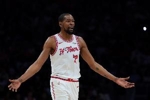 KD:湖人不是防守强队&他们下半场做出了调整 上半场我们予取予求