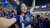 这个ai日本女球迷也太美了吧❤️,不知现实中有没有这样的
